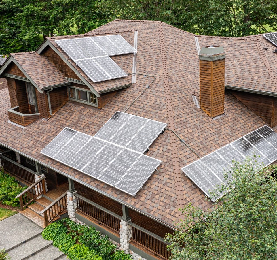 new roof on a home in Kirkland, WA