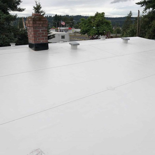 PVC roofing in Puget Sound