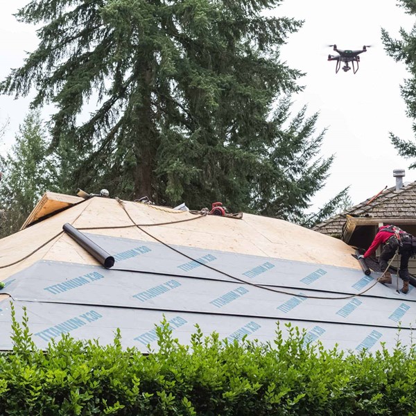 Owens Corning Titanium X-30 Underlayment First Ever Installation Pacific Northwest Washington Valentine Roofing