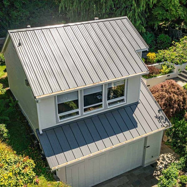 Seattle standing seam meatal panel replacement project