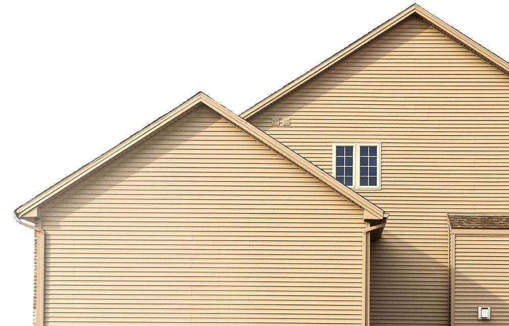 New vinyl siding on house in Seattle